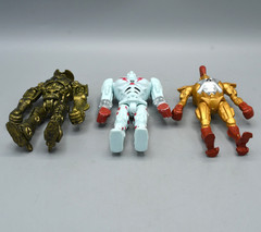 Real Steel Action Figure Lot of 3 Jakks Pacific 2011 Midas Ambush Six Shooter