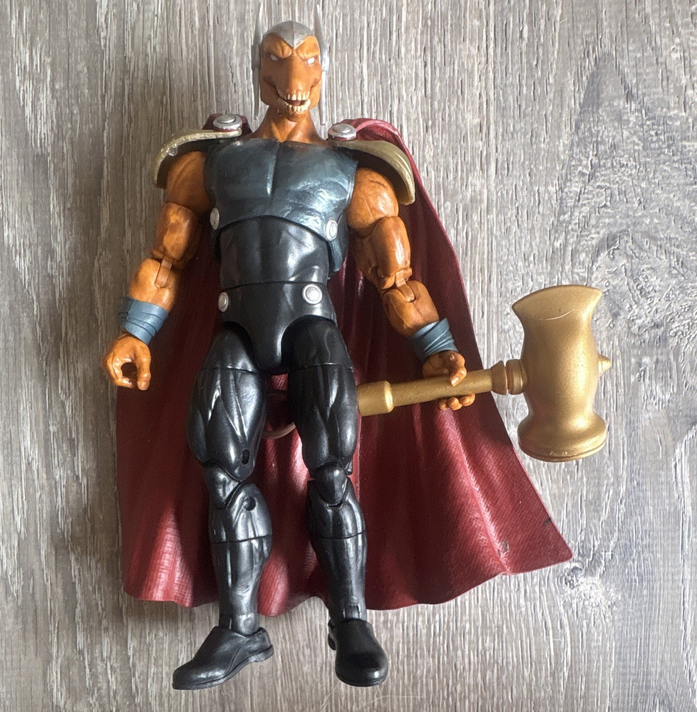 Marvel Beta Ray Bill Action Figure w/ Hammer Black Red Gold Orange