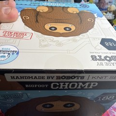 Handmade by Robots Abominable Toys Bigfoot Chomp #188 Knit Series LE 384 Units