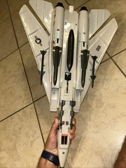 1983 GI Joe Sky Striker SP-F14 Fighter Jet Airplane Near Complete