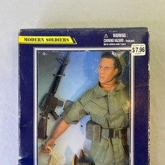 Soldiers Of The World Vietnam War Scout Dog Handler 49th Infantry Platoon Figure