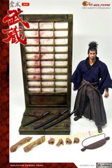 WOLFKING Miyamoto Musashi 1/6 Action Figure With base Collection 12in. IN STOCK