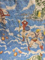 Masters Of The Universe He-Man Skeletor Marlborough 1983 Vintage Blanket 64″×87″