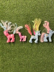 My Little Pony Generation 3 (G3) Lot of 4 Pony Figures Hasbro Vintage 2002-09