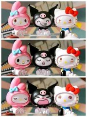 Licensed Sanrio Characters Face Changing Blind Box Kawaii Doll Toy Figure
