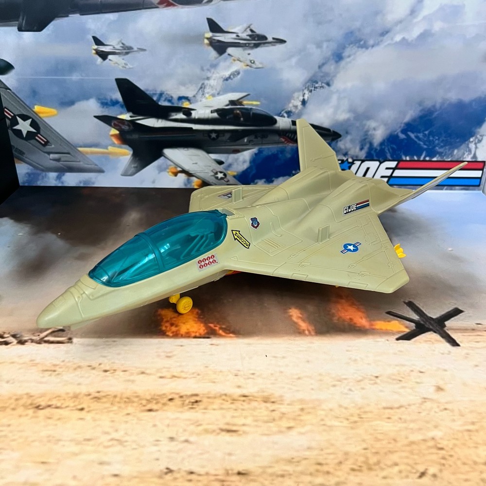 GI Joe Storm Eagle Jet 1992 –Working VTG Good Condition Incomplete Review Photos