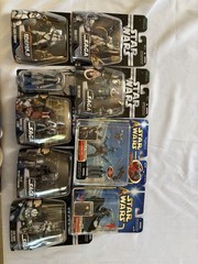 Star Wars Action Figure Lot Hasbro Saga Collection Clone Trooper Boba Fett Jango