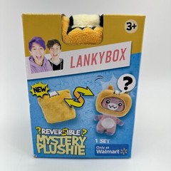 LANKYBOX Mystery Plushies Lot 2 Reversible Walmart Exclusive Foxy Boxy NEW