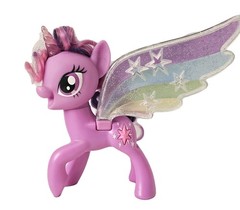 My Little Pony G4 Twilight Sparkle Rainbow Wing Princess- 8” Lights Up