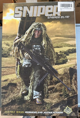 Pattiz Toys Sniper Sniper Elite 12” action figure. New