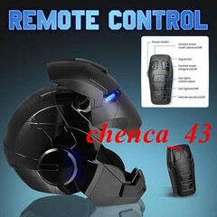 US Now!!! Black Iron Man MK5 Helmet Deformable Voice Control Wearable Mask Boxed