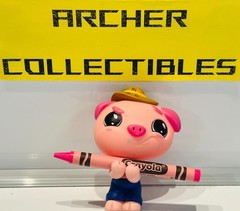 Kidrobot X Crayola Coloring Critters – Lot of 11 Figures & Misc. Crayons – 2017