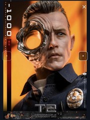 Hot Toys Mms774 1/6 Terminator 2: Judgment Day T-1000 2.0 Action Figure In Stock