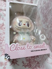 Pop Mart Labubu Mokoko Close to Sweet Vinyl Plush Doll PopLand Exclusive New