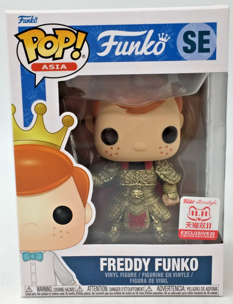 Funko Pop! ASIA Freddy Funko SE Mindstyle EX LE With Pop Protector