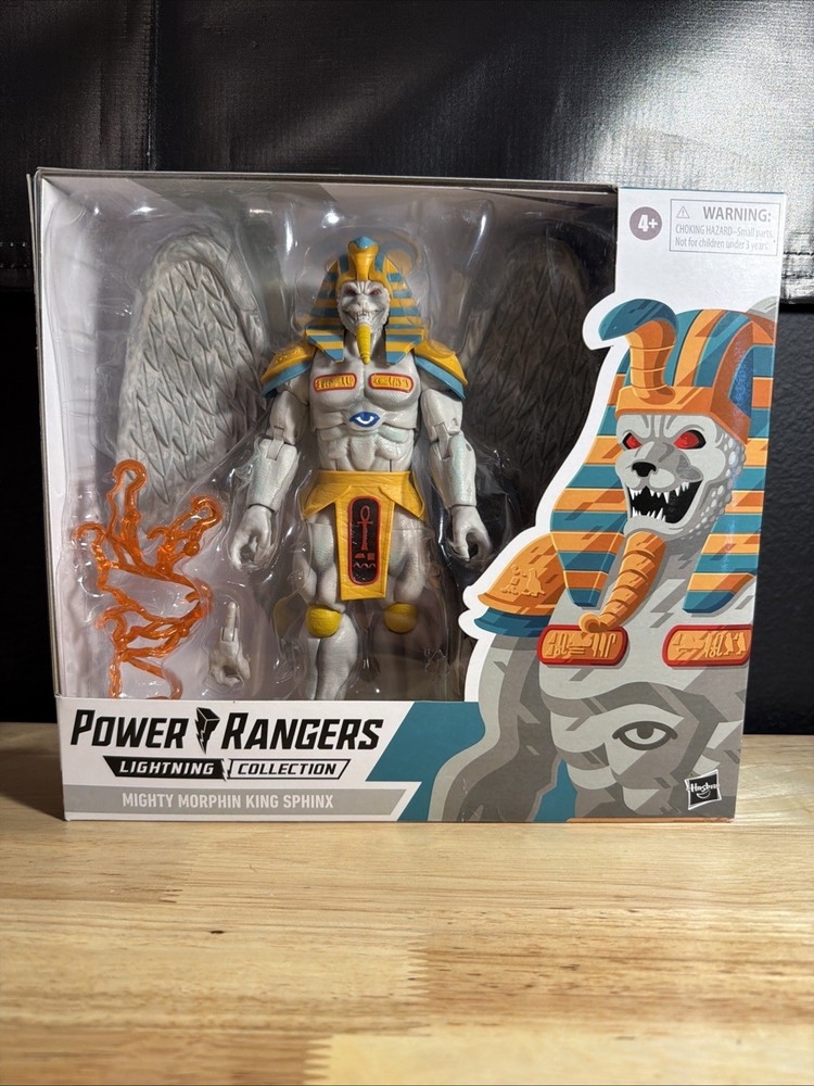 Power Rangers Lightning Collection Mighty Morphin King Sphinx Action Figure