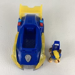 Paw Patrol Mighty Pups Super Paws Chase Figure with Police Car Lights Sounds