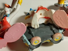 Vintage Who Framed Roger Rabbit Figure Lot Jessica, Roger,Benny, Baby Herman