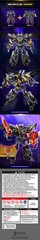 Metal Cardbot W Grand Blue Leon Dark Edition Robot New Korean Toy Age 4+