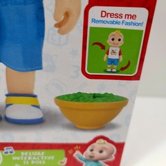 CoComelon Deluxe Interactive JJ Doll Sings Feed Dress me NEW Amazon Exclusive