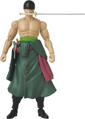 Anime Hero Roronoa Zoro Action Figure – 6.5 Inch PVC, No Assembly Required