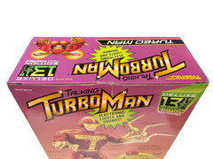 Tiger Electronics Talking Turbo Man 14” Action Figure Model 80-618 NEW