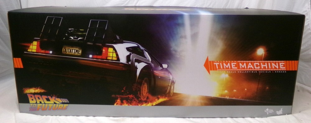 Hot Toys Back To The Future MMS260 DeLorean Time Machine 1/6 Vehicle Complete