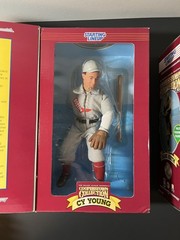 12” Starting Lineup Cooperstown Collection Lot BABE RUTH, CY YOUNG, & LOU GEHRIG