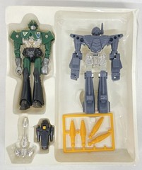 Takara Micro-Borg Cosmos Spark Green Microman Series Cyborg Action Figure Toy