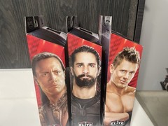 WWE Elite Greatest Hits Lot Seth Rollins Series 7, The Miz, Scorpio Rock