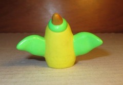 1996 Pokemon Finger Puppet Weepinbell Figure Catch Them All Nintendo Bandai