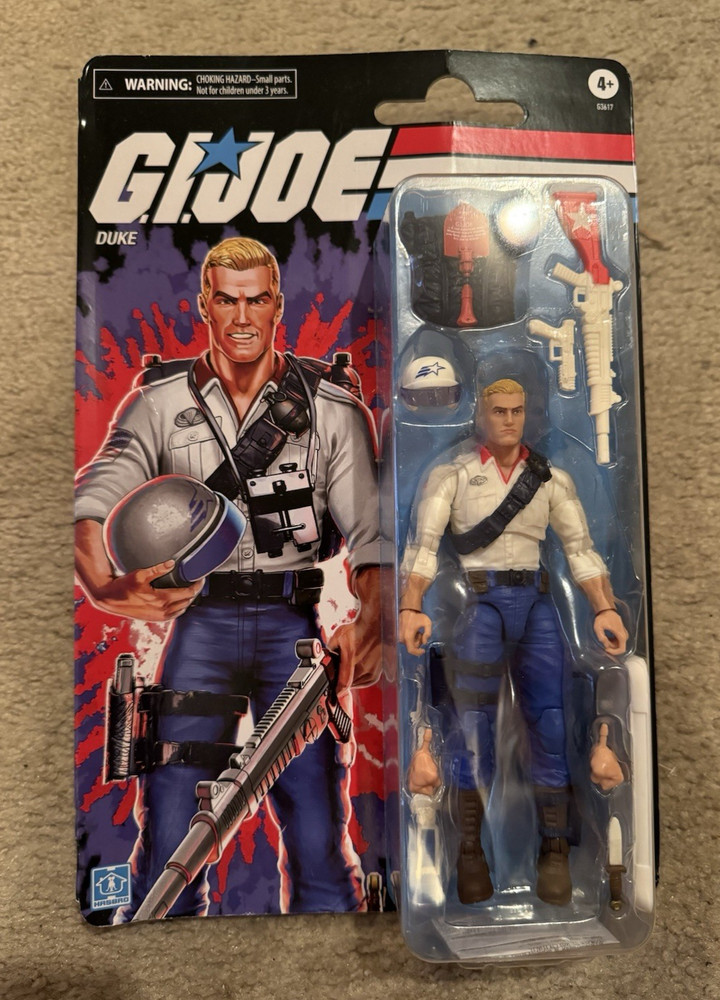 CARD DAMAGED GI Joe Classified Series Retro USA Duke America 250th Edition