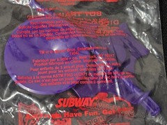 Subway Xia Lin Showdown Bot Trainer 2004 Kids Meal Action Figure Toy Rare Sealed