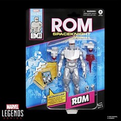 Marvel Legends Series ROM Spaceknight, Comics-Inspired Collectible 6-Inch Figure