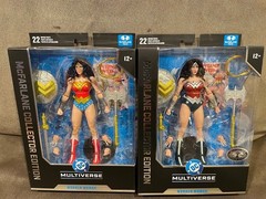 New McFarlane Toys DC Wonder Woman Collector Edition Classic & Platinum Edition