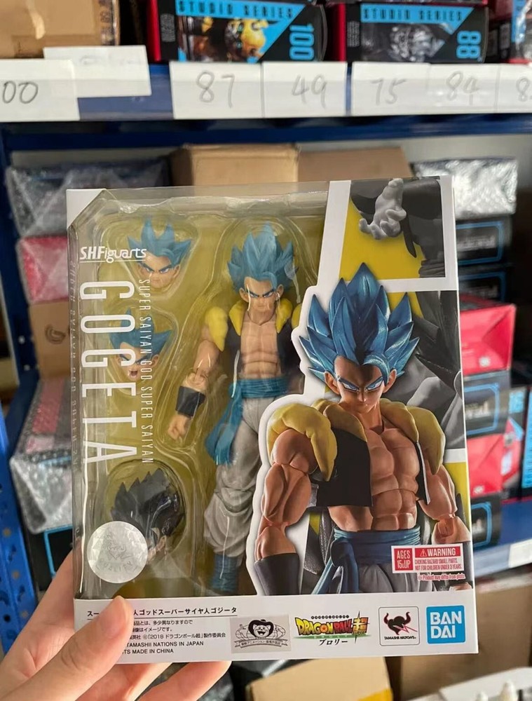 Bandai S.H. Figuarts Dragon Ball Super Super Saiyan God Super Saiyan Gogeta New