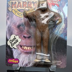 JusToys Bend-Ems Harry & The Hendersons 1991 Bigfoot Figure New Sealed NOC