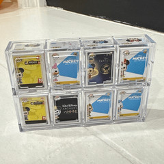 Bitty Funko Pop lot of 8 plus cases