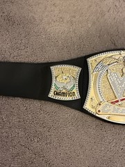 2010 WWE Inc Spinner Championship Belt John Cena Toy Gold Raw Champ Toy
