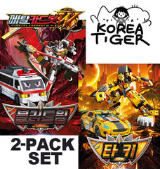 Metal Cardbot W Season3 BLOODWING TACHY Set Transforming Robot TOY Figure Korean