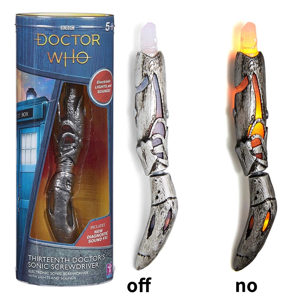 Doctor Who 13th Doctor Sonic Screwdriver Replica Sound Light Cosplay Prop