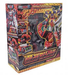Metal Cardbot S Season2 FLAMENOVA Transformer Robot Fire Car 2025 + Tracking