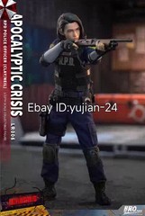 1/12 Brotoys LR006 Doomsday Crisis RPD Police Officer Suit Clay Neil Figure