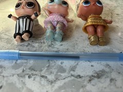(3) L.O.L. Surprise Dolls Mini Fashion Dolls Jointed Figures With Clothes