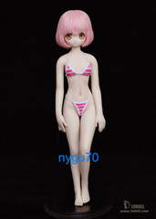 Seamless Female Action Figure Body LDDOLL 22S 1:6 Pink Skin 22cm For OB AZ Hea