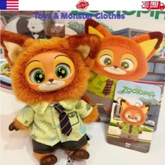 Zootopia Series Blindbox Confirmed Color, Plush Pendant & Keychain