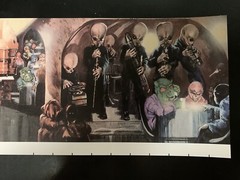 STAR WARS CREATURE CANTINA REPLACEMENT BACKGROUND. This Is A Reproduction!