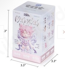 TNT SPACE DORA Material Vistas Confirmed Figure Card Box Choose Character