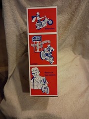 Evel Knievel Deluxe Silver High Jumper Cycle new