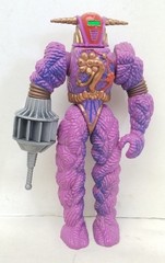 (Complete) Loose 1986 Hasbro 6.75″ Inhumanoids Earth Corps “Auger” Action Figure